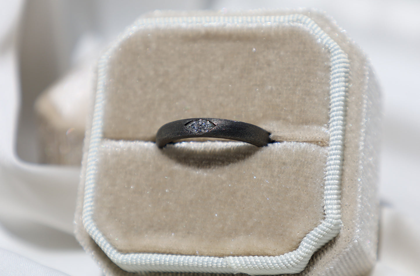 Gold Marquise Diamond Ring