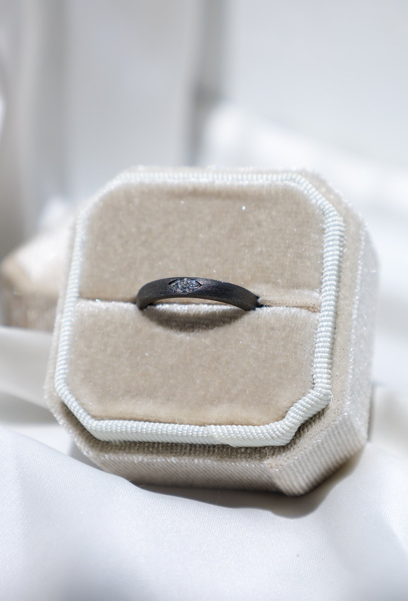 Gold Marquise Diamond Ring