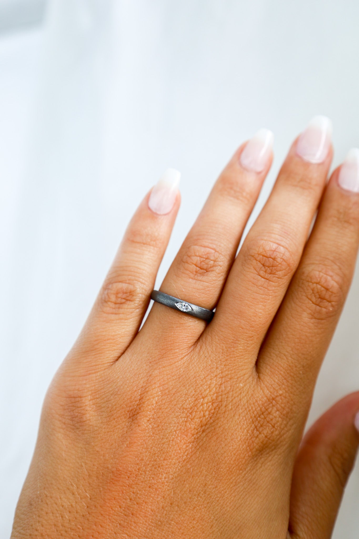 Gold Marquise Diamond Ring