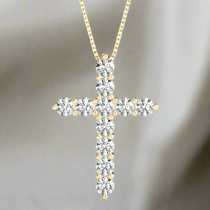 Petite Diamond Cross