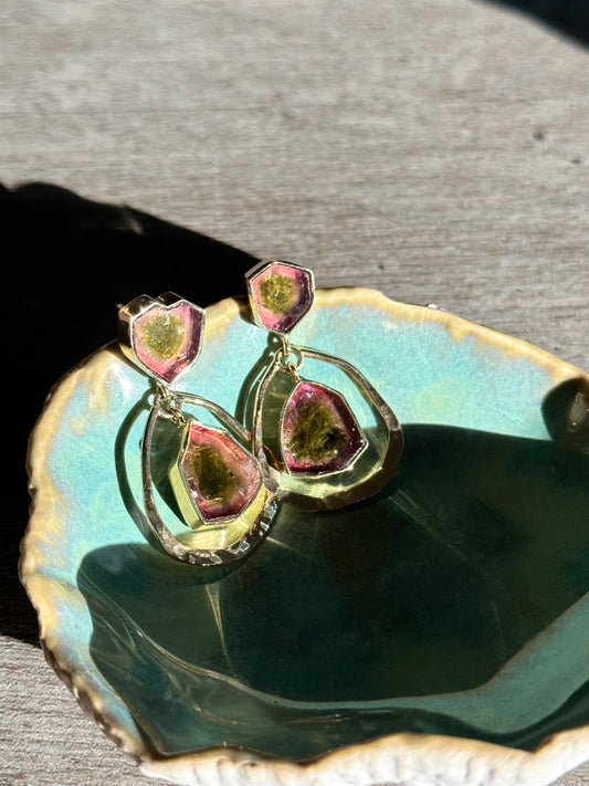 Tourmaline Drop Earrings